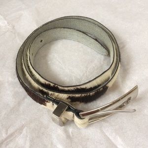 Vintage Cow Hide Belt